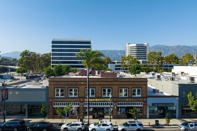 You can find popular retailers on Colorado Blvd. in the Old Town area.