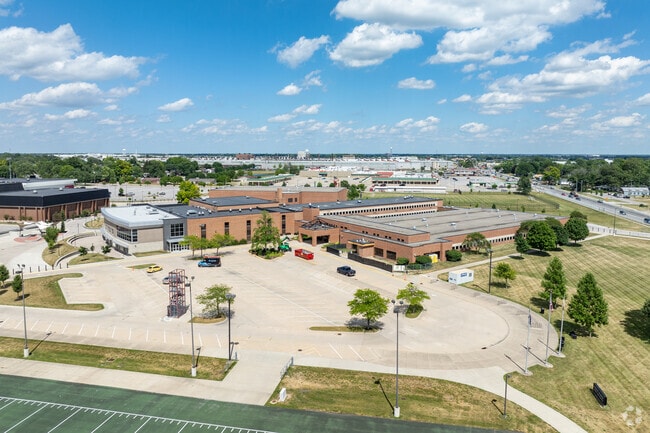 Lafayette Tecumseh Junior High shares many amenities with Jefferson High School on campus.