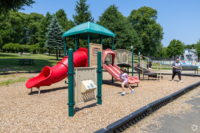 Kids love to visit the playground at Common Park, New Bedfords first public park.