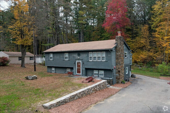 This beautiful bi-level is one of the home types in Fiskdale.