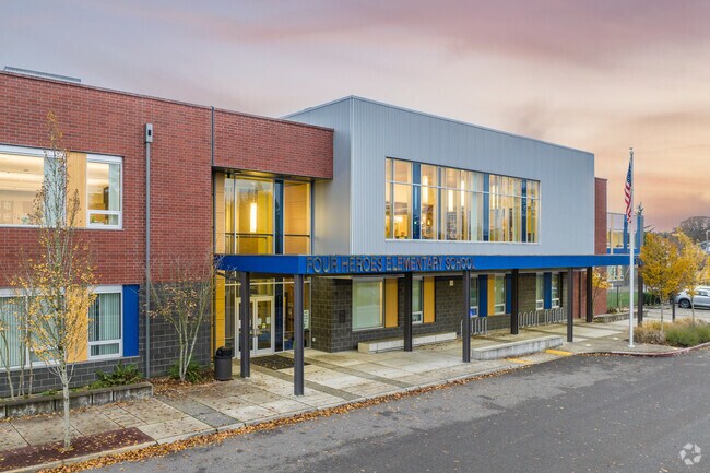 Kids growing up in NE Lakewood can attend Four Heroes Elementary School.