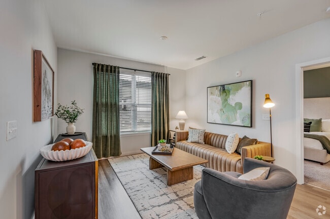 2BR, 2BA - 1,206SF - Living Room