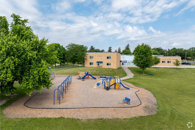 Students can enjoy the playground at Washington Elementary School.