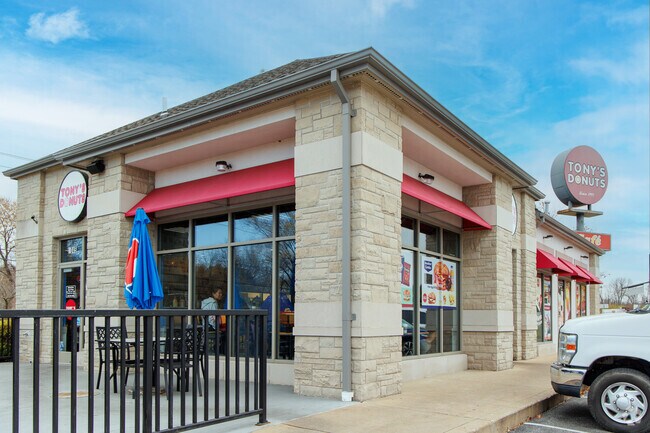 Small businesses are scattered around Hazelwood like local favorite Tony's Doughnuts.