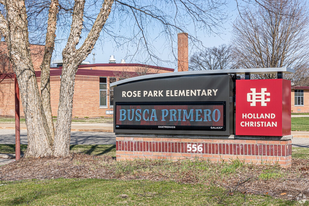 Rose Park Christian School is a private Pre-K & elementary school located in Holland, Michigan.