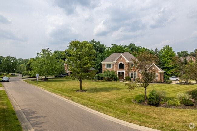 Many newer homes in Epworth Heights are large, brick builds.