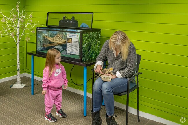 Families explore and learn together at EverWonder Children’s Museum in Newtown.