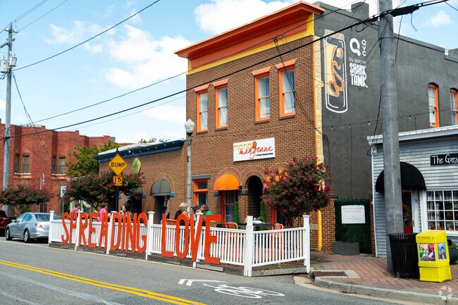 Start your day at local favorite Mango Mangeaux which was featured on Shark Tank.