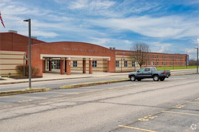 Mars Area Senior High School is a public school for grades 9-12 and serves Adams Township.