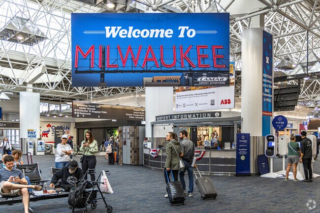 Butler is 25 minutes from Milwaukee's Mitchell Airport.