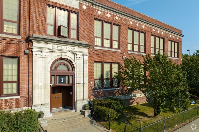 Burns Elementary/Middle School serves Grandmont students.
