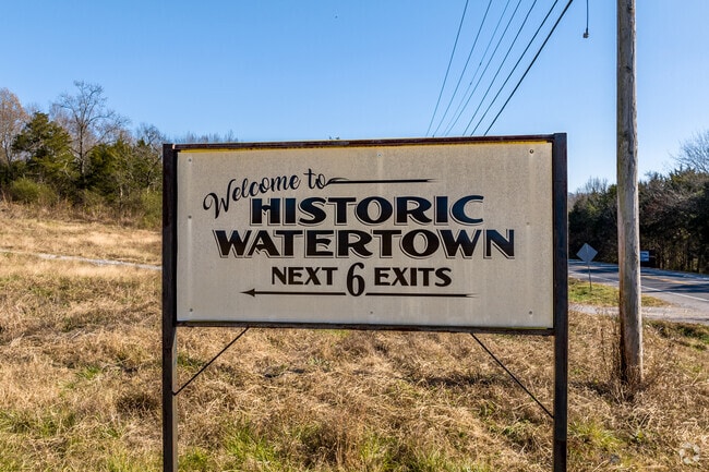 Watertown was founded by Wilson L. Waters around the year 1790.