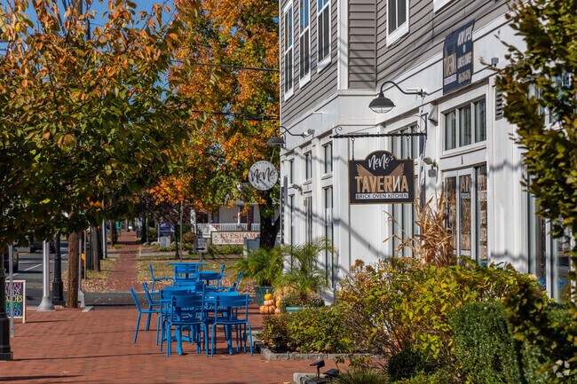 Main Street in Marlton has many local businesses and restaurants for residents to enjoy.