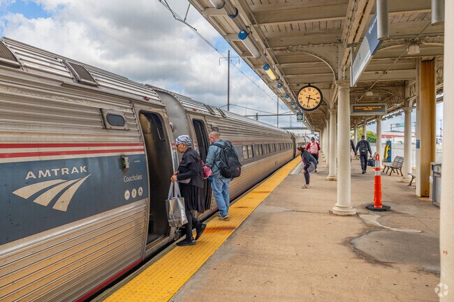 Get to Philadelphia from Eden at the Lancaster Amtrak Station.