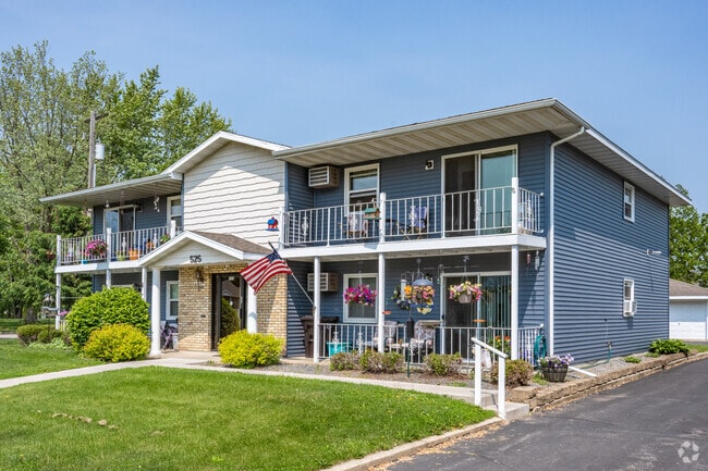 You can find American Foursquare houses scattered throughout Sparta, many of which have been converted into multifamily homes.