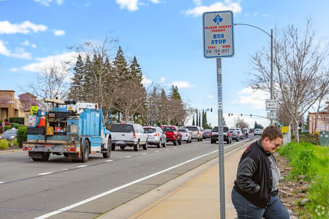 Near Whitney Oaks are public transportations options.