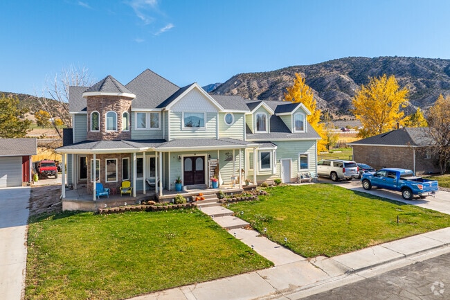 Nephi’s homes offer spacious lots and views of the Wasatch Range.