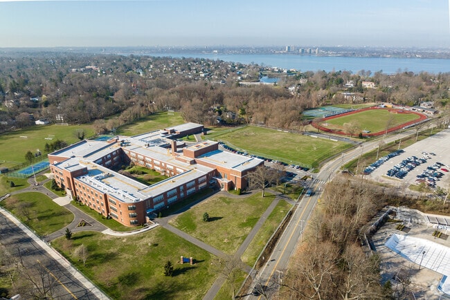 Great Neck North Middle School Drone View