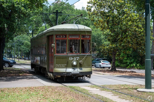 Since the 1830's the St Charles Street Car line is the oldest of its type running in Leonidas.
