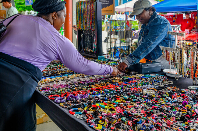 Arcadia residents enjoy spending Saturday mornings at the Kalamazoo Farmers Market.