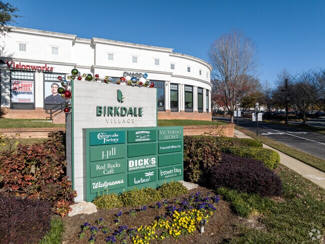 Birkdale Village is a large shopping center on the border of Cornelius.