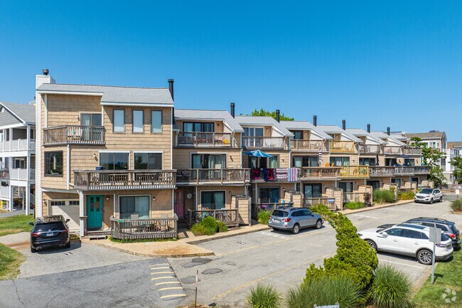 Condos are a popular option for a home in Dewey Beach, with many of them listed as weekly rentals in the summer.