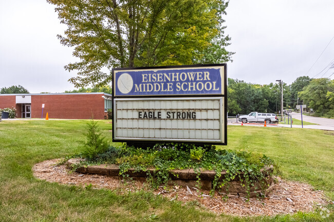 Eisenhower Middle School is located next door to Ross Elementary School.