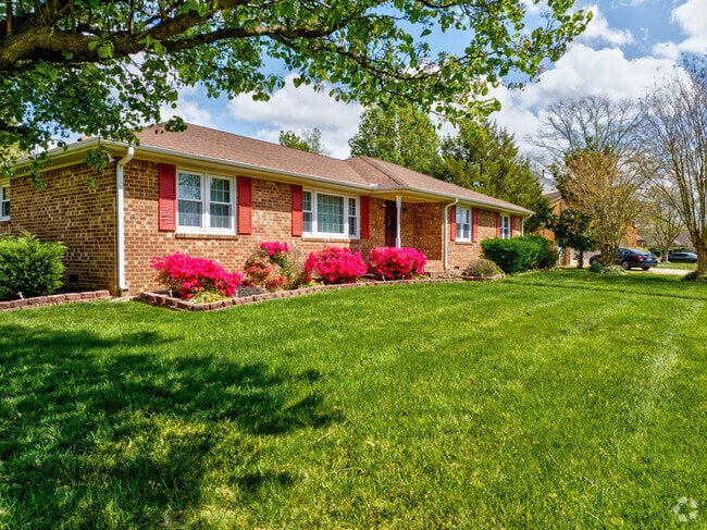 Azalea-lined ranch home in Fairfield neighborhood of Kempsville section of Virginia Beach