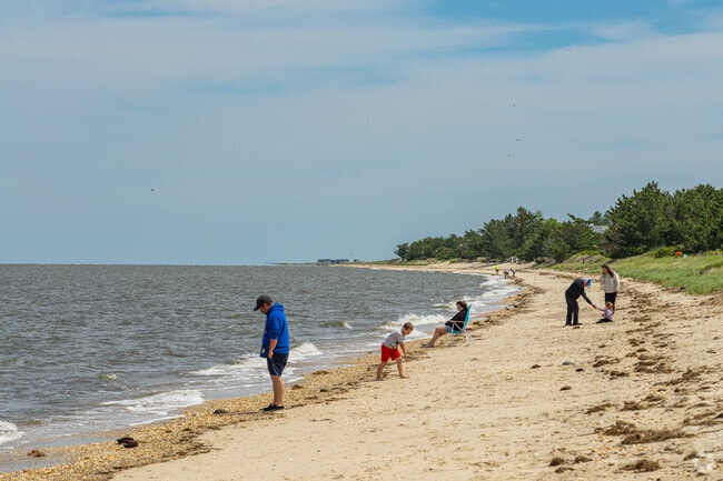 Dip your toes in the water at Slaughter Beach on a summer day, about 20 minutes from Ellendale.