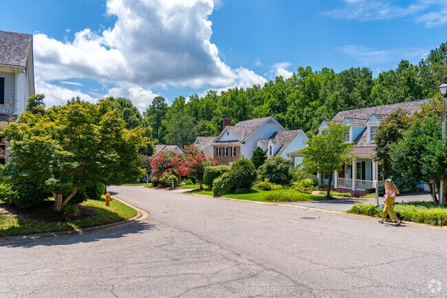Residents enjoy peaceful walks along the quiet streets of Stonehenge East.