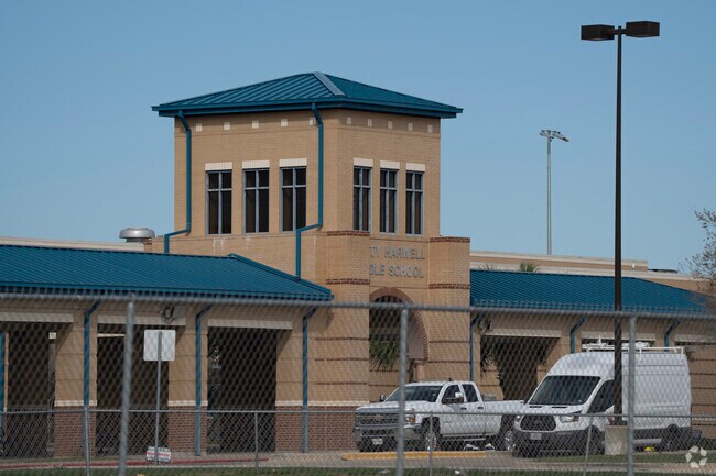 Some students can attend Betty Harwell Middle School.