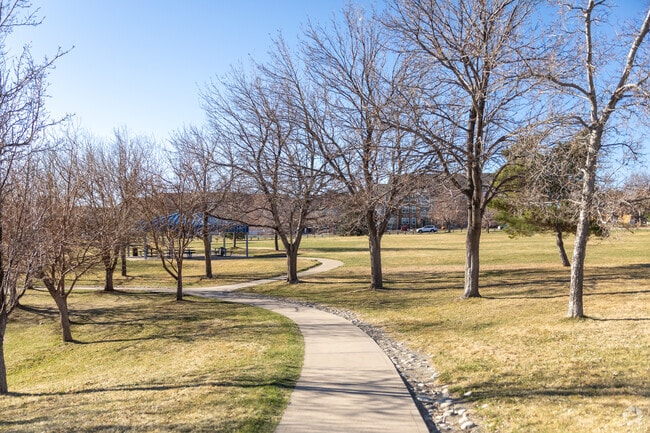Plenty of trails for your walk or run in Side Creek Park