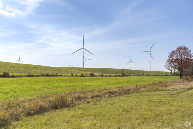 Some farmers in Susquehanna have sold or rent their land for wind farms.