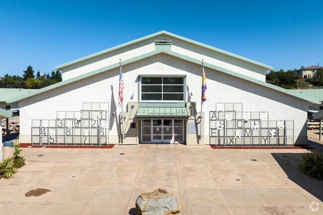 In a beautiful hillside environment students attend Stonebrae Elementary down Hayward Boulevard.
