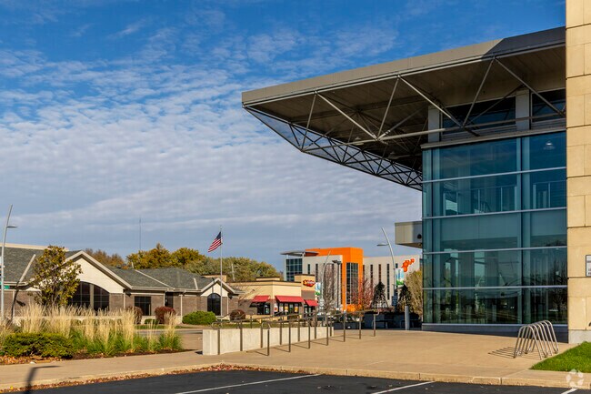 The Quad Cities Waterfront Convention Center in Stensvad District.