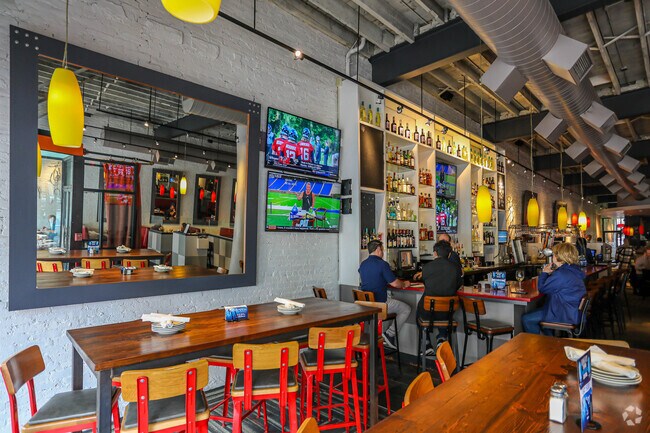 Enjoy some entrees or shareables at Not Your Average Joe's in Watertown Square.