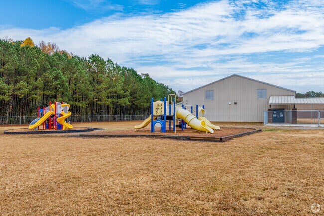 J.A. Alford Elementary School's campus comes equipped with multiple playgrounds.