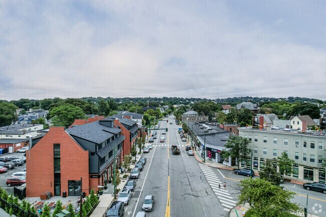 Trapelo Rd in Waverley Square is known for being active with locals and visitors alike.