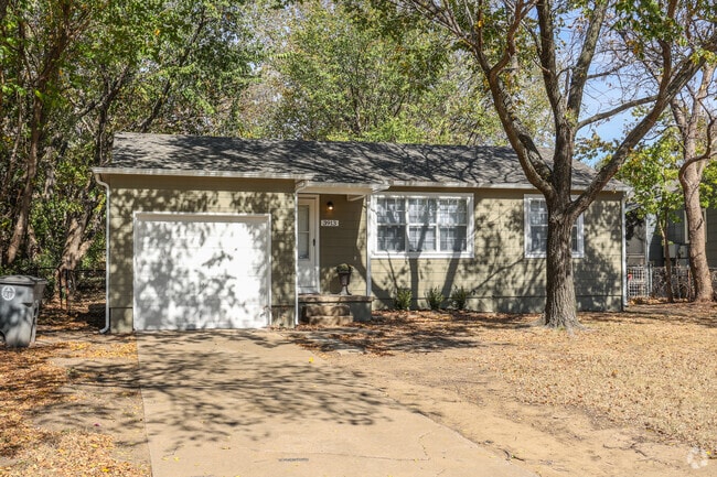 Small attached single-car garages are common among Xyler home options.