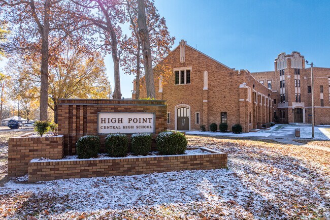 High Point Central High School serves Greater High Point as part of Guilford County Schools.