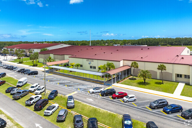 Buddy Taylor Middle School offers a variety of academic and athletic opportunities.