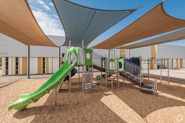 Playground at T G Barr School.