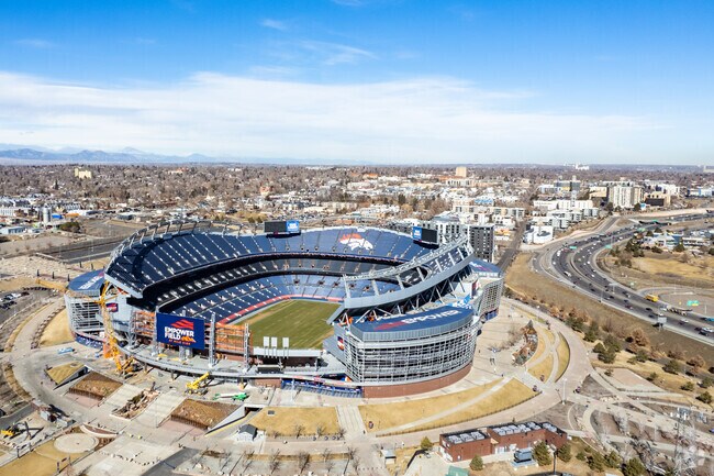 Empower Field is home to the Denver Broncos.
