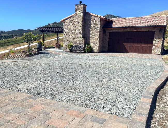 Two-car garage