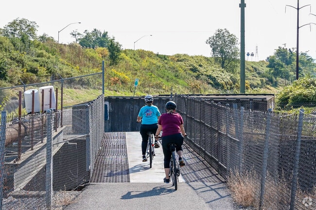 Faxon is an easily walkable and bikeable neighborhood thanks to the many trails.