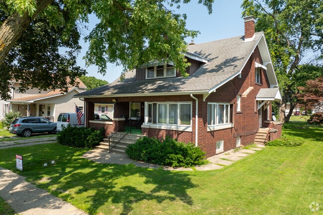 Some Craftsman homes come with generously sized front porches.