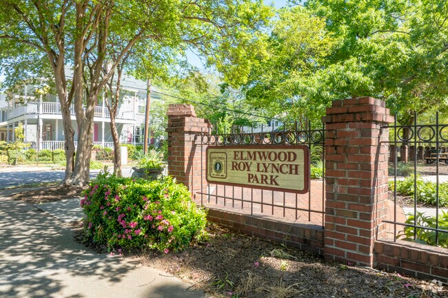 Elmwood Ray Lynch Park itself makes a welcoming statement to visitors.
