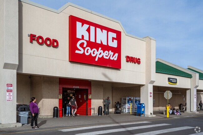 The King Soopers at Chambers Plaza near Laredo Heights in Aurora, Colorado.