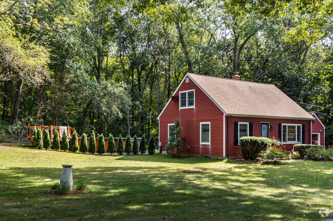 Cape style homes are popular throughout Yantic.