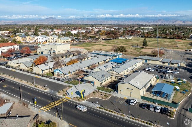 A scenic view of General Grant Middle School in Reedley.
